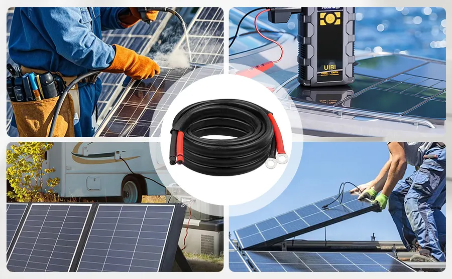 Battery and inverter cable — MOOKEERF