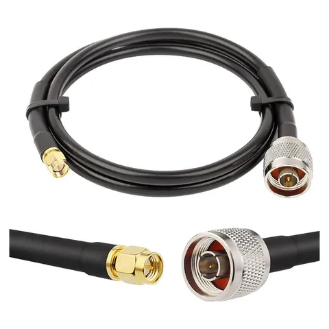 MOOKEERF KMR240 N Male to SMA Male Coax Cable