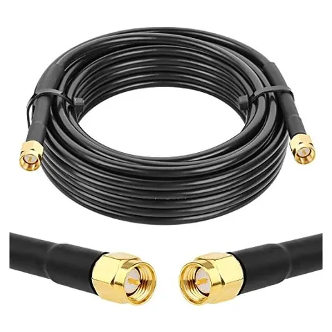 MOOKEERF RG58 SMA Male to Male Coax Cable