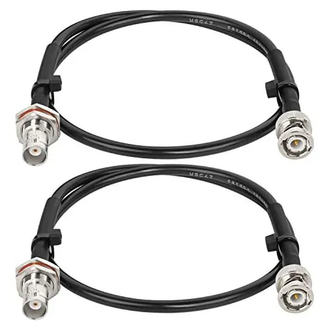 MOOKEERF RG58 BNC Male to Female Extension Cable