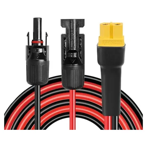 MOOKEERF 10 AWG Solar Connector to XT60 Cable