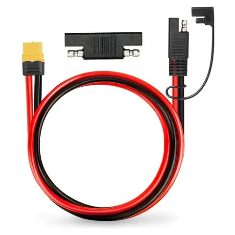 MOOKEERF 10 AWG SAE to XT60 Female Cable, with Polarity Adapter