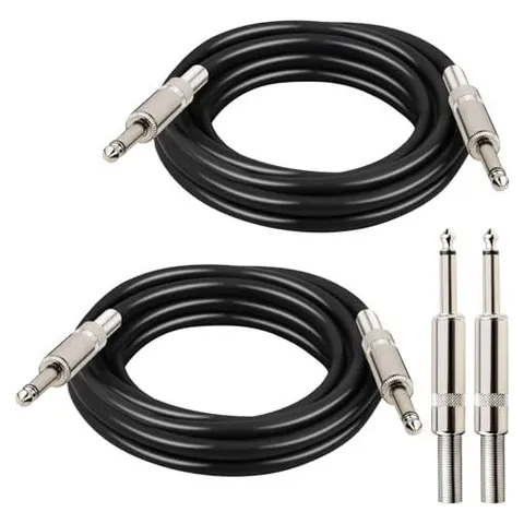 MOOKEERF 1/4" TS Speaker Cable